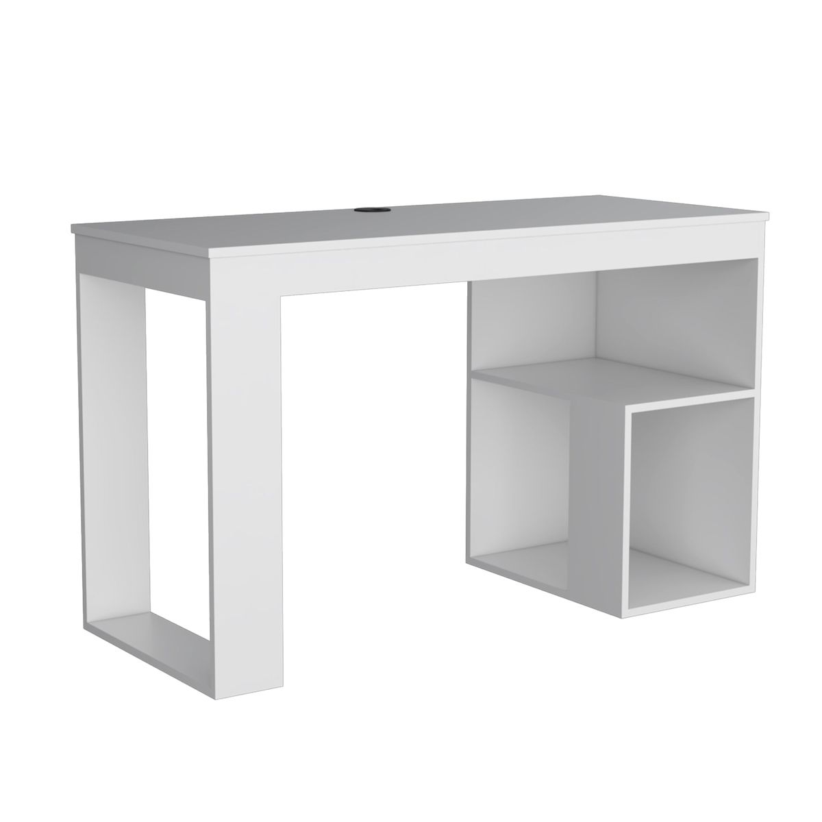 FMFURNITURE - Escritorio 735x120x50 Cm FM-037B - Blanco
