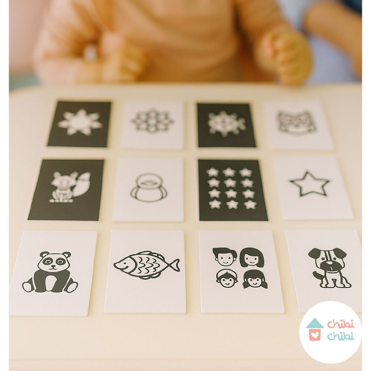 CHIBI CHIBI - Flashcards Memoria -36 Tarjetas