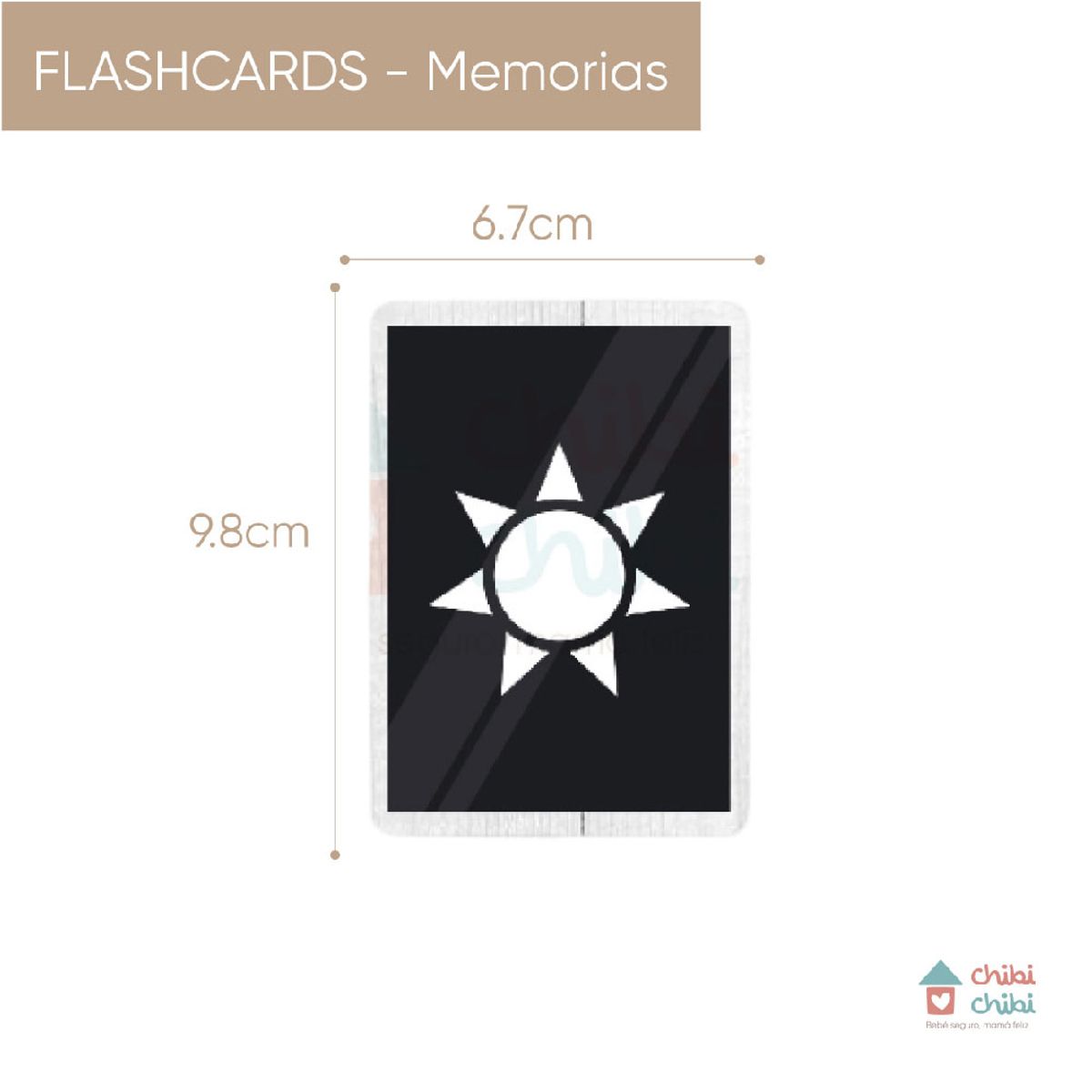 CHIBI CHIBI - Flashcards Memoria -36 Tarjetas