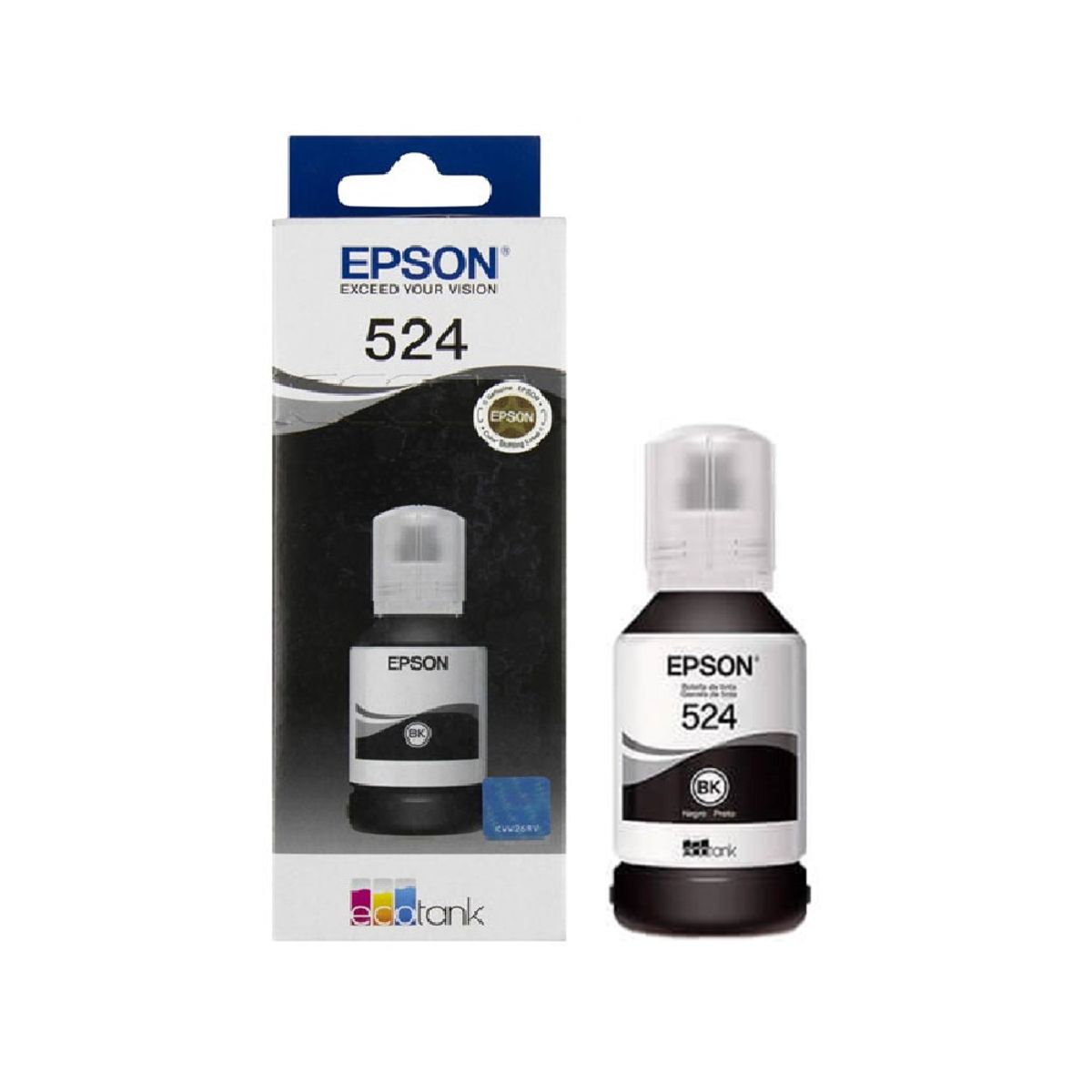 EPSON - Tinta Epson T524 Negro T524120 L15150 L15160 L6850 - 127ml