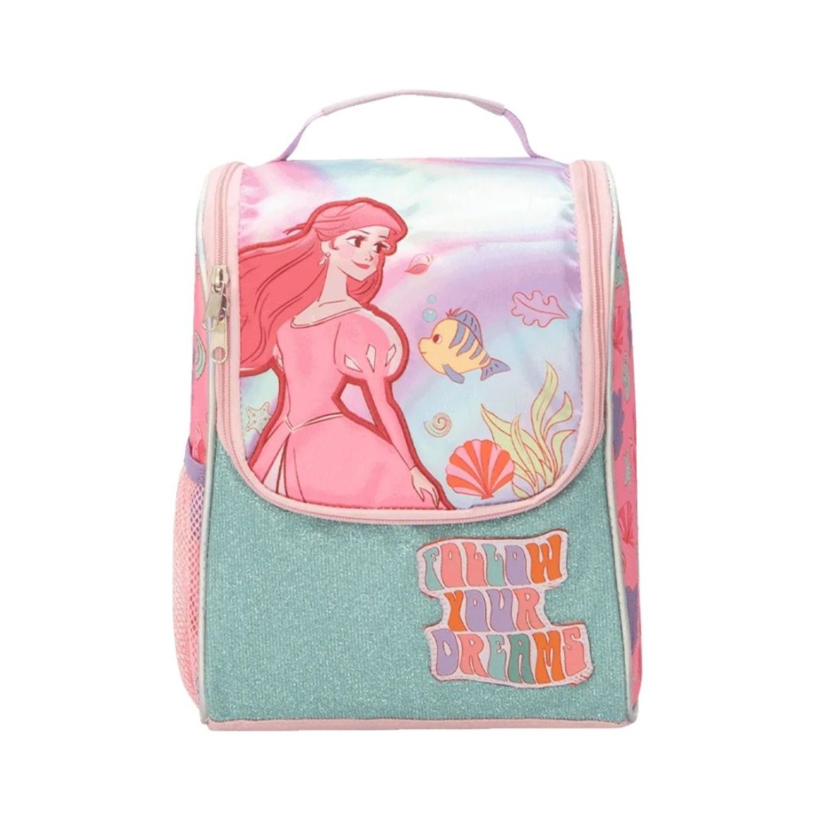 ARIEL - Lonchera Ariel Disney La Sirenita y Flounder