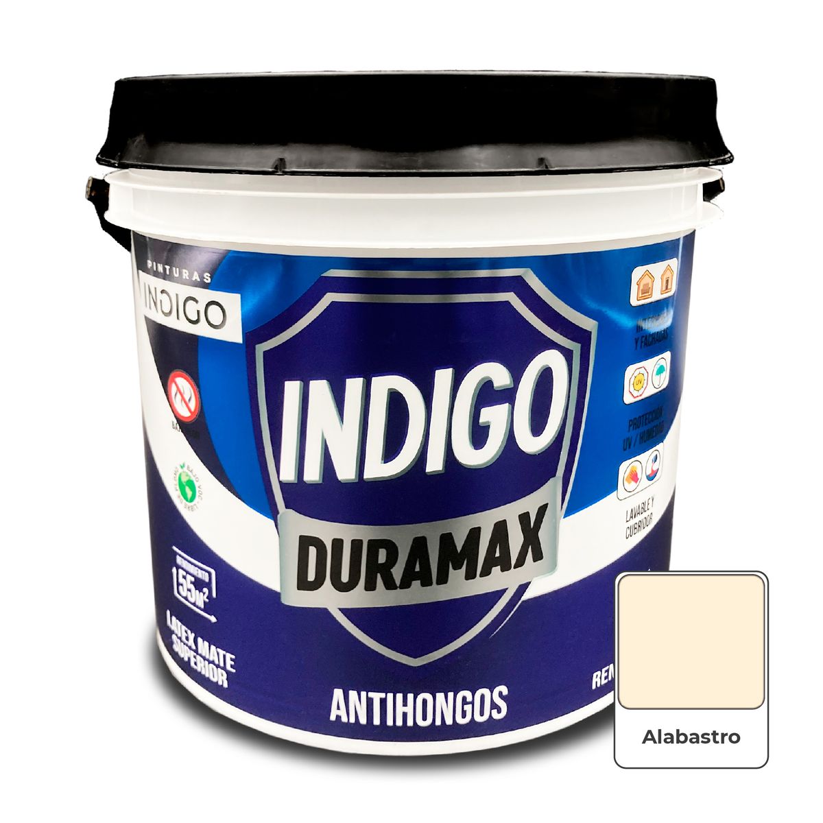PINTURAS INDIGO - Látex INDIGO DURAMAX Alabastro