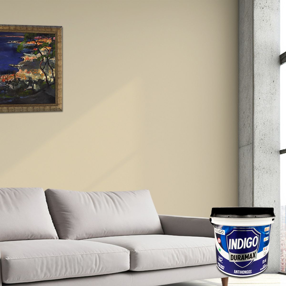 PINTURAS INDIGO - Látex INDIGO DURAMAX Almendra