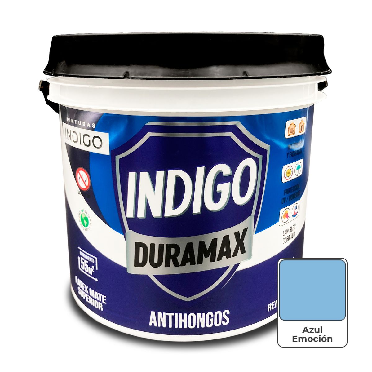 PINTURAS INDIGO - Látex INDIGO DURAMAX Azul emoción