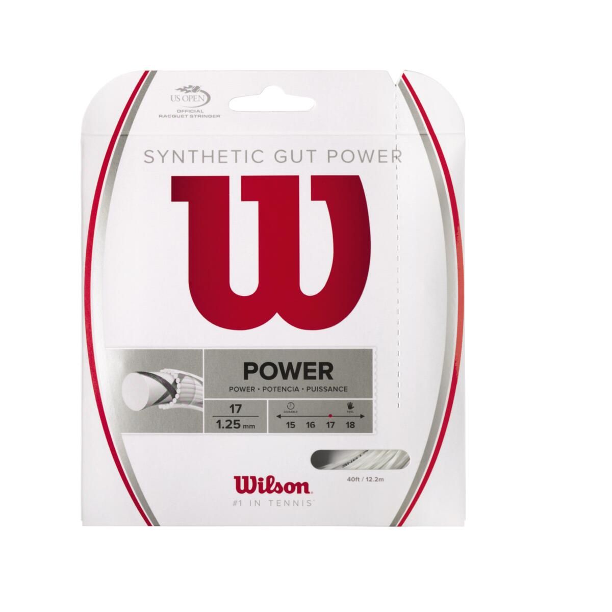 WILSON - Cuerda Synthetic Gut Power 17 Wh - Wilson