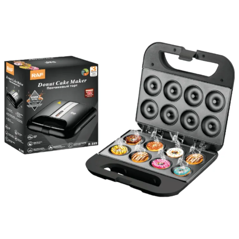 RAFF - Máquina De Donas Raf 595 Para 8 Donas Mini Color