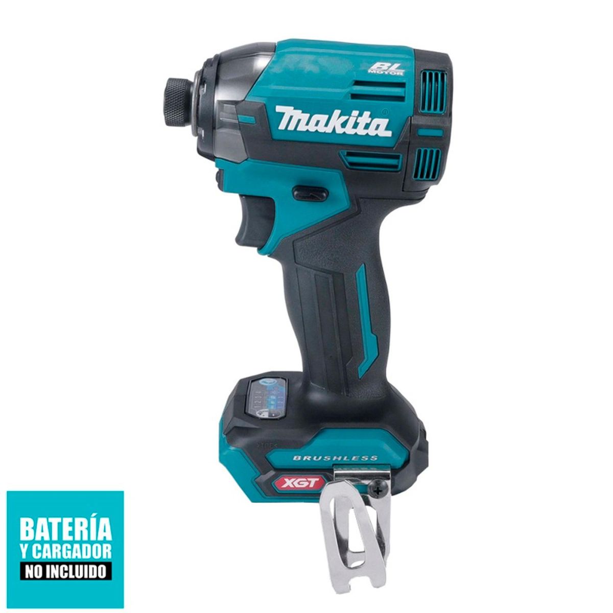 MAKITA - Atornillador Impacto Makita 40V  1/4” 220Nm XGT TD002G (Baretool)