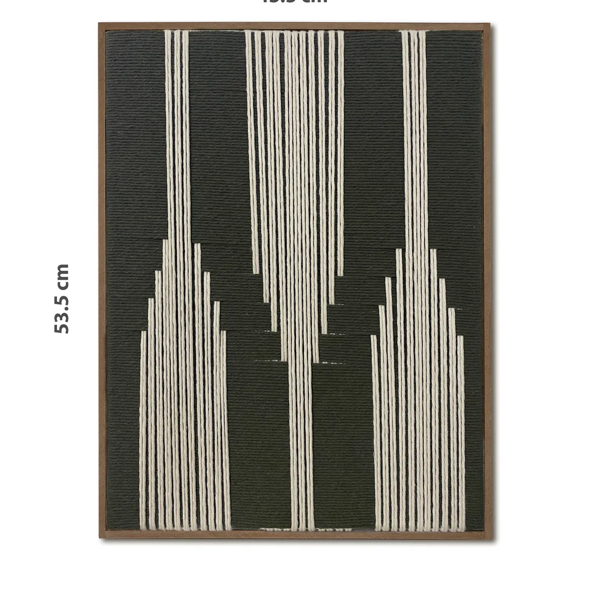 TEJICORP - Cuadro Greene - lienzo trenzado con hilos de algodón