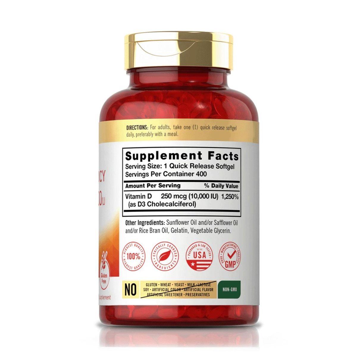 VITAMINA - Vitamina D-3 10,000 IU (400 Softgels) – Carlyle