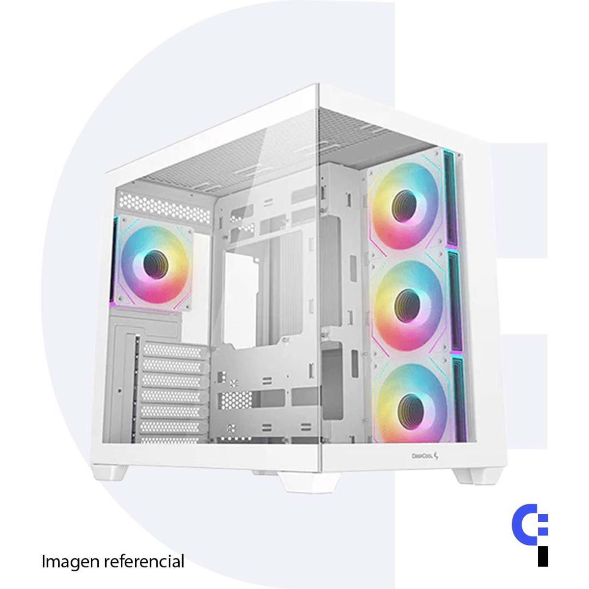 DEEPCOOL - CASE DEEPCOOL CG530 4F WHITE ARGB