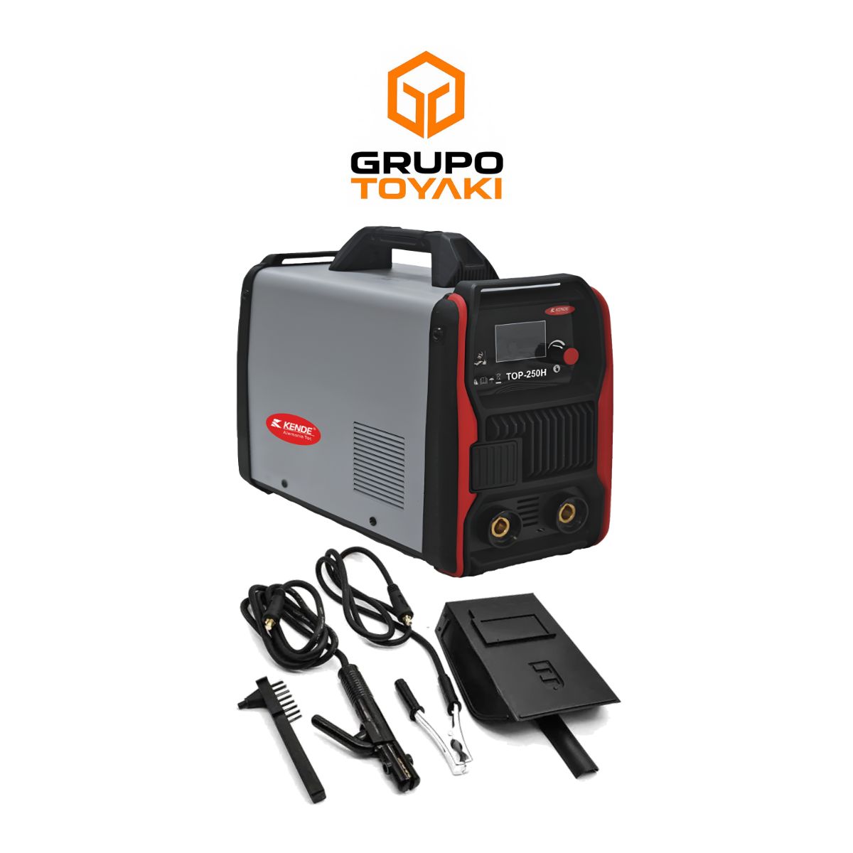 KENDE - SOLDADORA INVERTER MMA 160A 220V KENDE  TOP-250H PROFESIONAL