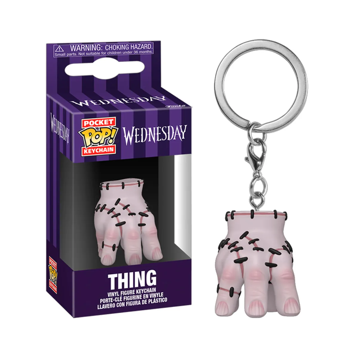 FUNKO - Funko Pop Llavero Merlina - Dedos