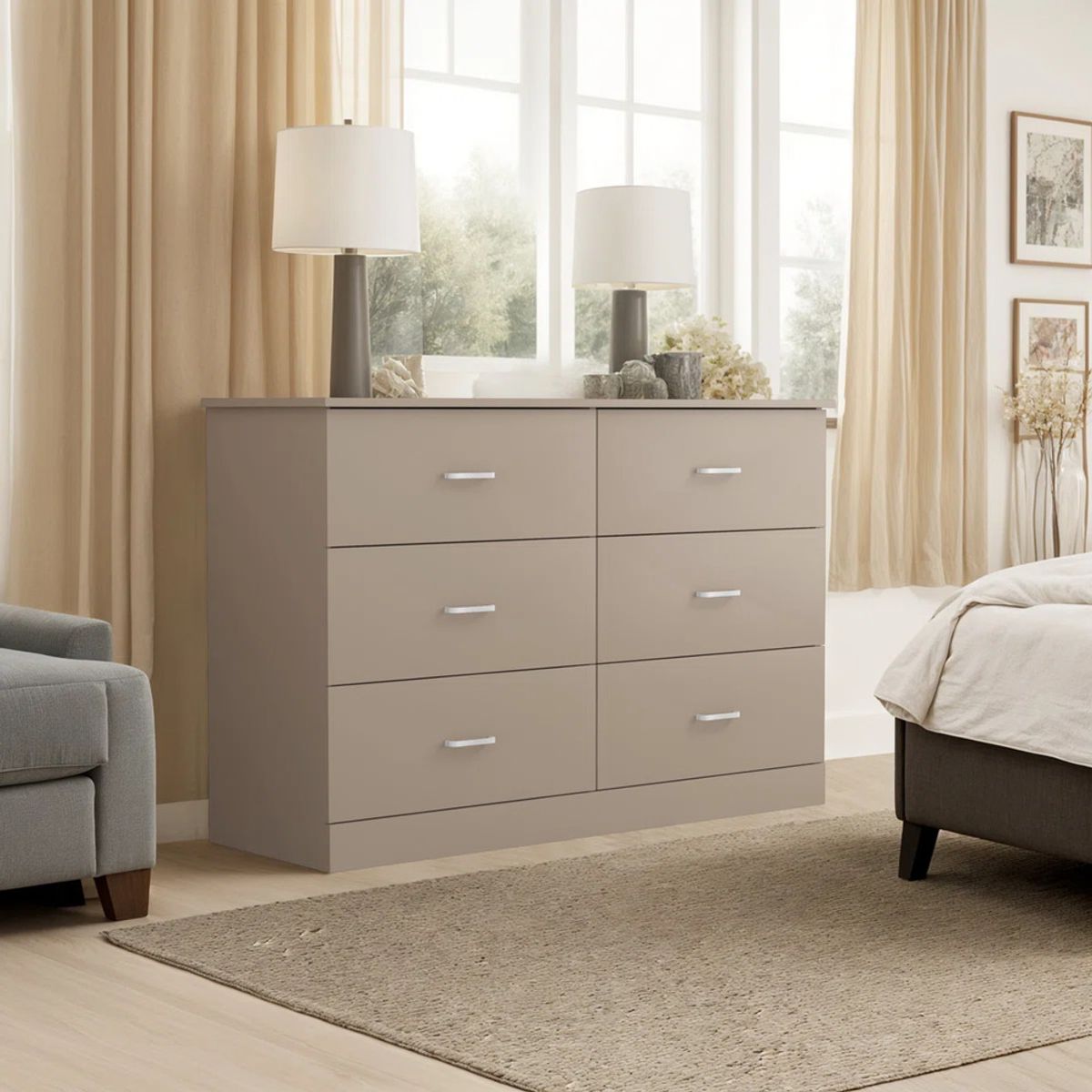 R&R MUEBLES - Cómoda Moderna Mondo Capri R&R MUEBLES