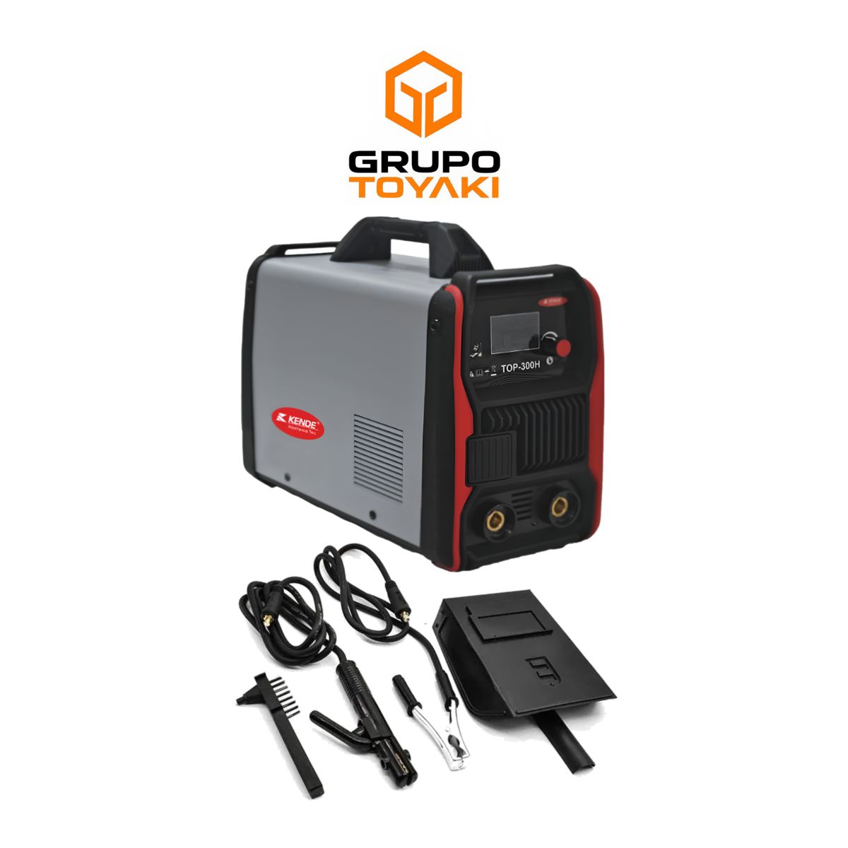 KENDE - SOLDADORA INVERTER MMA 200A 220V KENDE  TOP-300H PROFESIONAL
