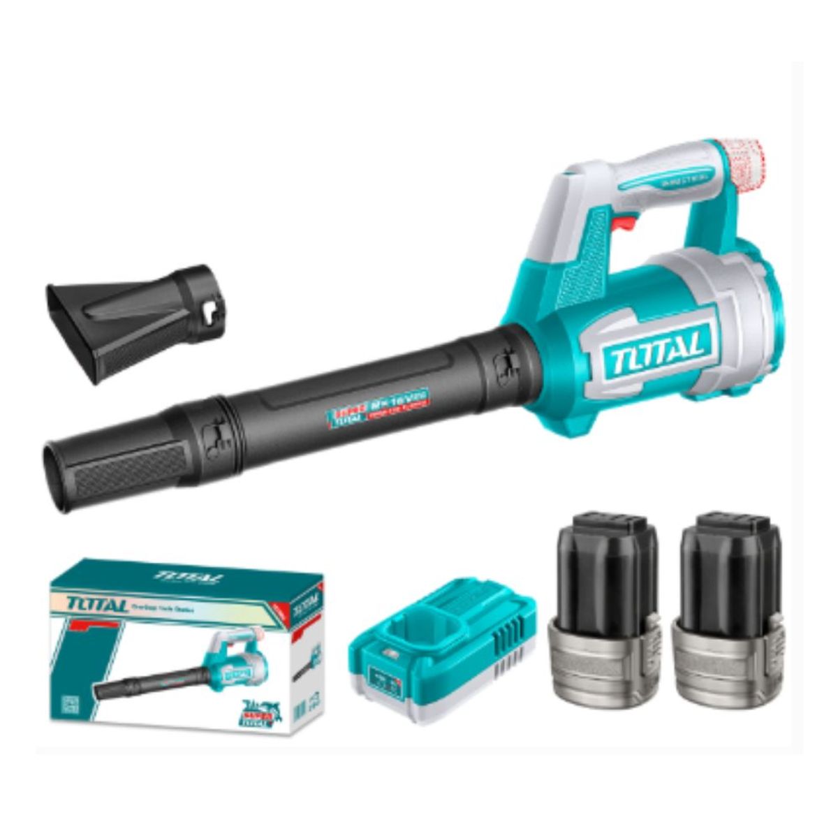 TOTAL TOOLS - Sopladora de 16v 0-13000RPM 5M3 MIN Industrial - TABLI168082