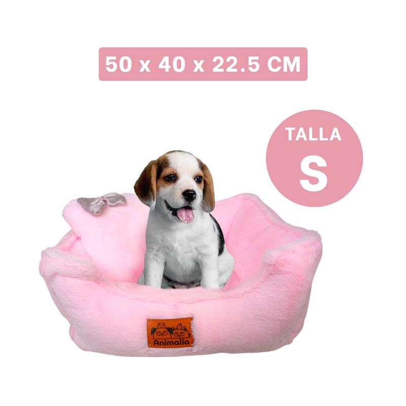 RYBIU IMPORT - Pack4 Lecho de Descanso de Mascotas Rosado Y+Regalo Stickers