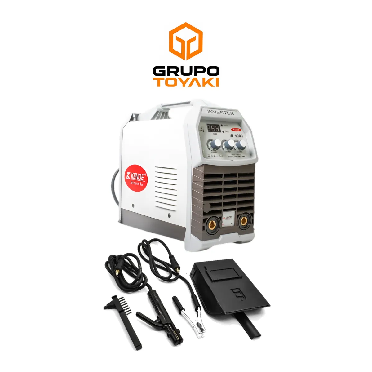 KENDE - SOLDADORA INVERTER MMA MULTIVOLTAJE 400 A 220/380 V KENDE - IN-400G PROFESIONAL