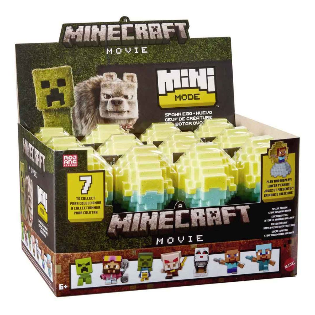 MINECRAFT - Minecraft Vanilla Figura de Acción Mini Huevo Enderman x1UND