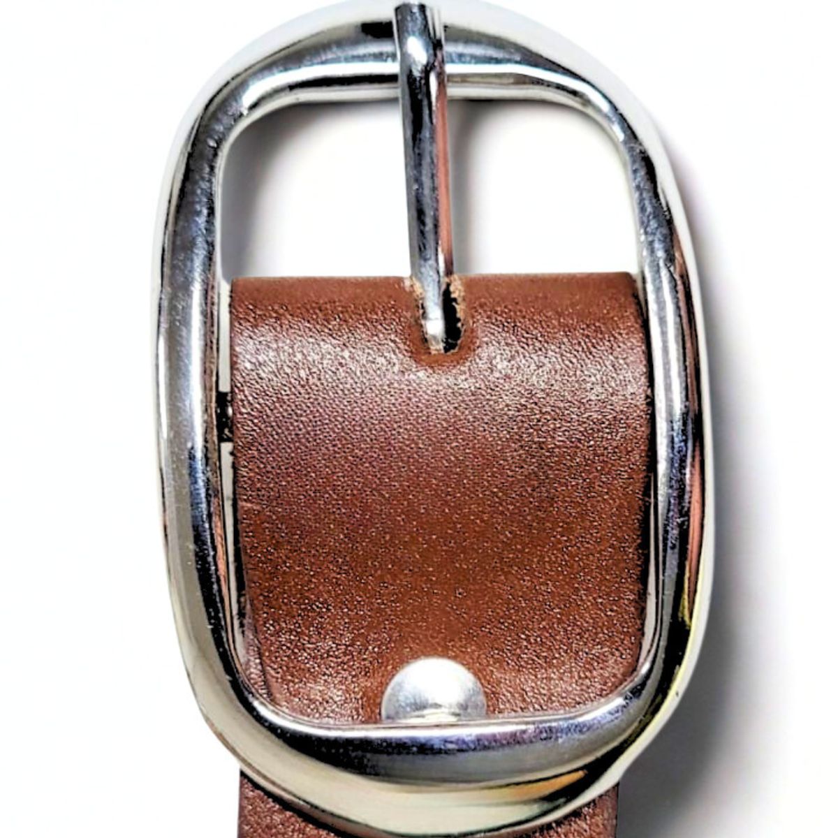 LEMANT'S - Correa - Cinturón de Cuero Tabú con Grabado Floral para Dama