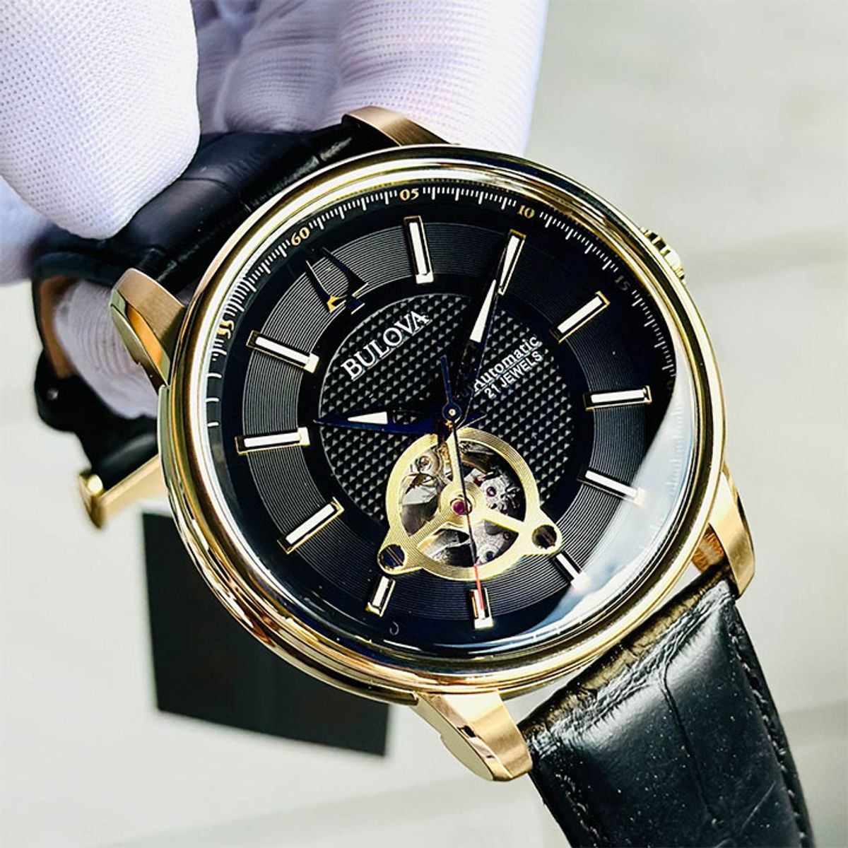 BULOVA - Reloj Bulova 97A166 Automático Hombre