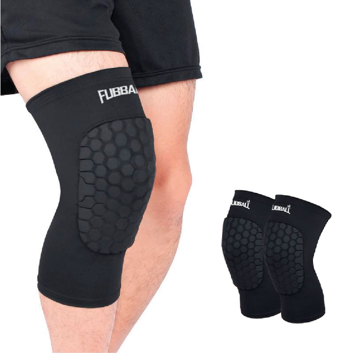 FUBBALL - RODILLERA DEPORTIVA CORTA TALLA L