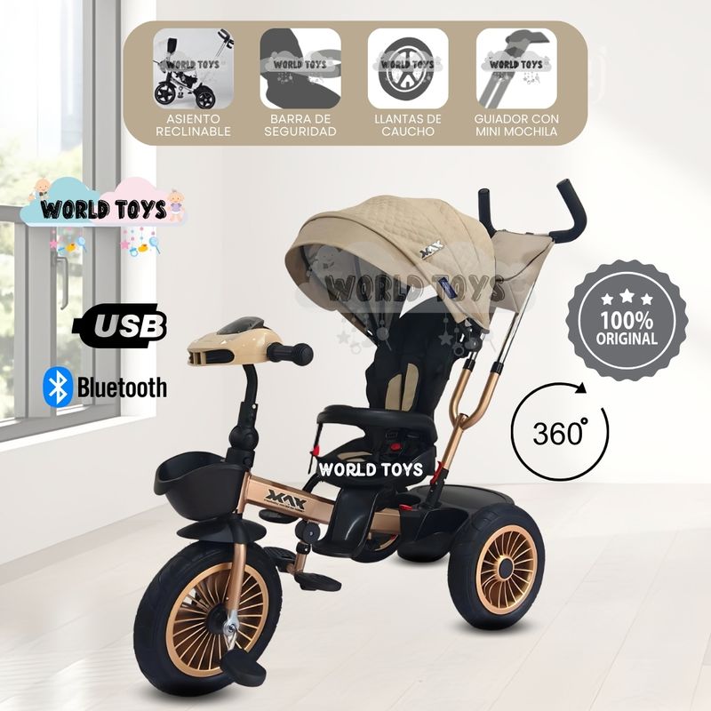 Triciclo Guiador Triciclo Con Bluetooth Triciclo Bluetooth One