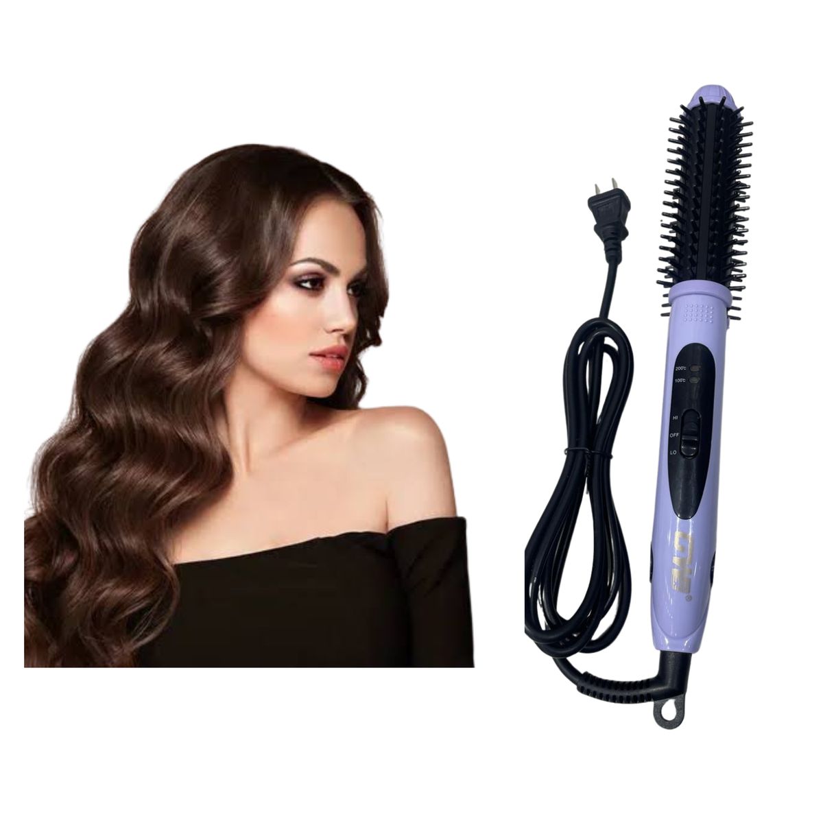 GENERICO - Cepillo Planchador Peine Multifuncional