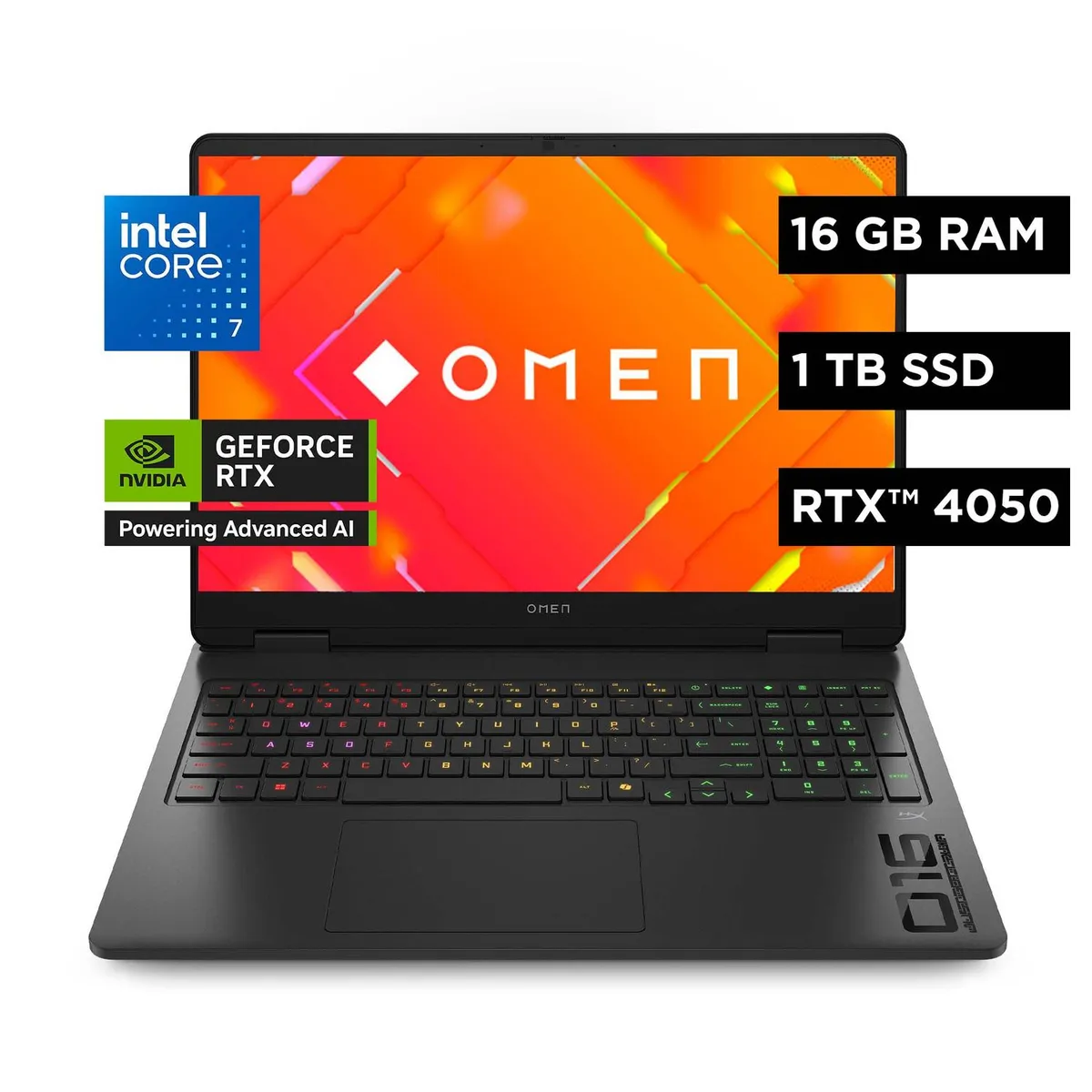 HP - Laptop HP Omen 16-am0015la Intel Core i7 16GB 1TB RTX4050