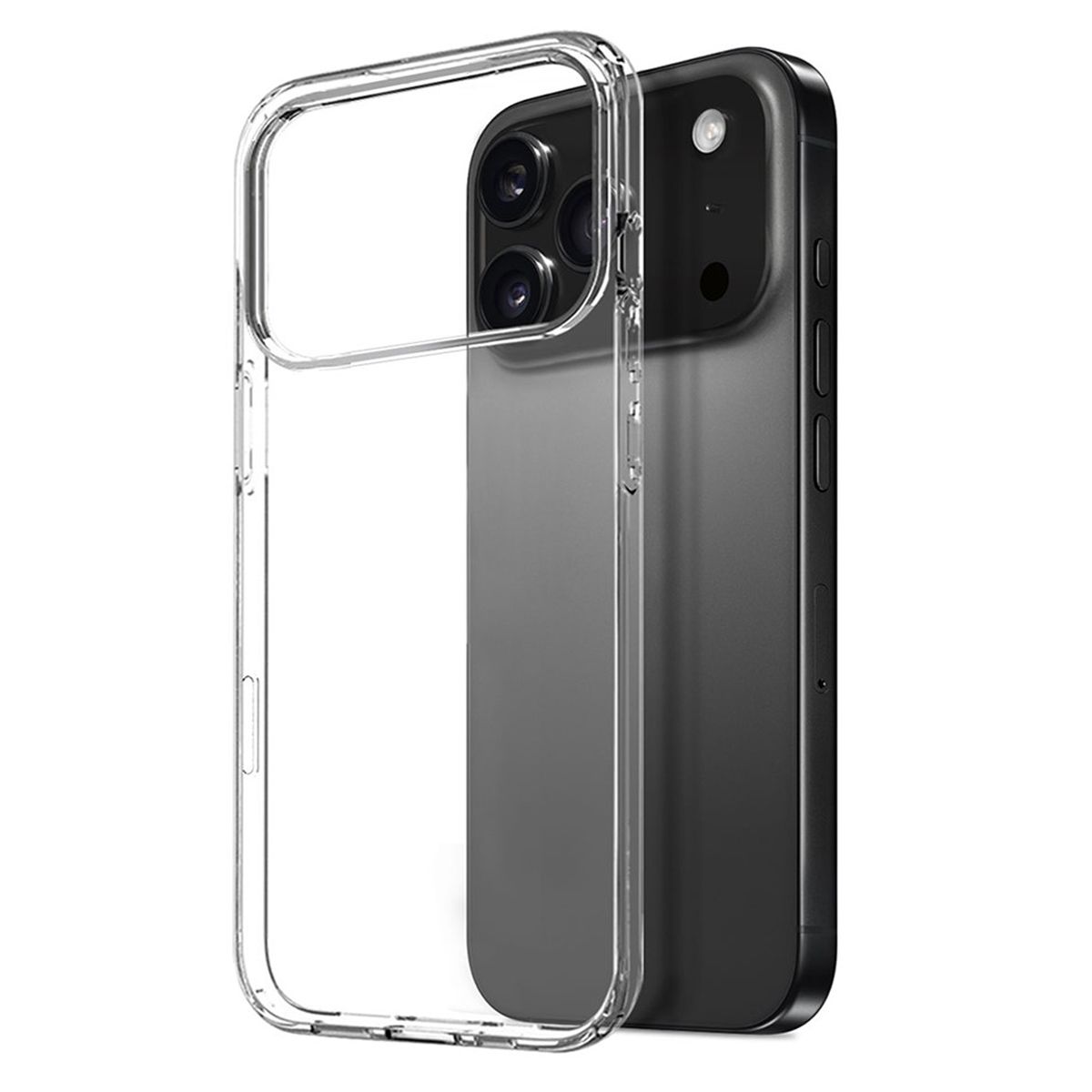 GENERICO - Case Funda Compatible Con iPhone 17 Pro Max - Transparente