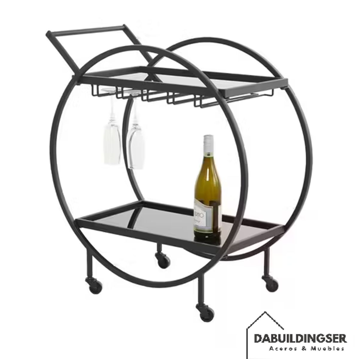 GENERICO - Carro Bar MORFOLANI Negro