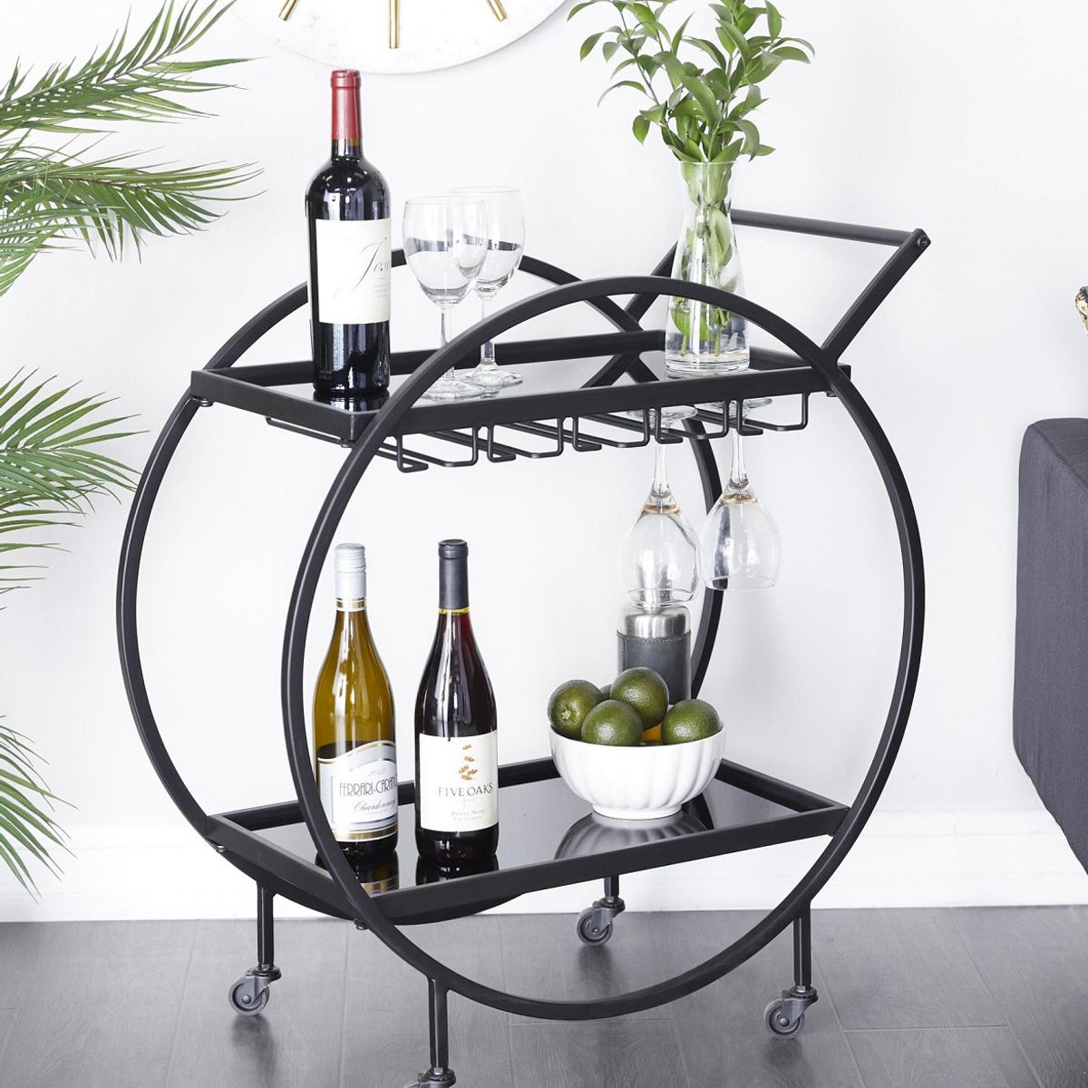 GENERICO - Carro Bar MORFOLANI Negro