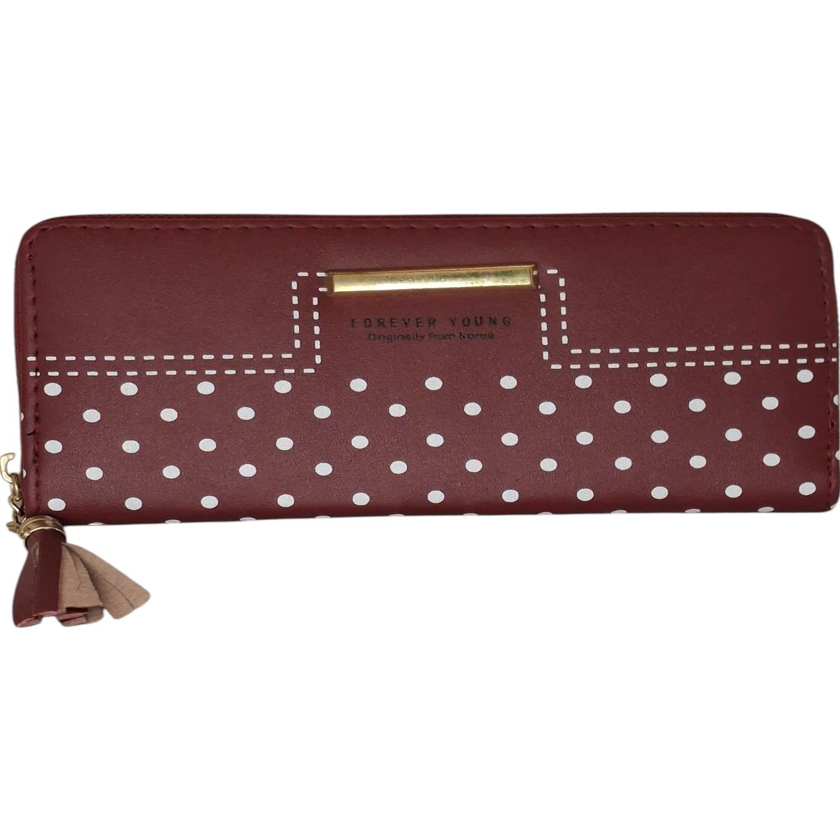 GENERICO - Billetera para Dama color vino