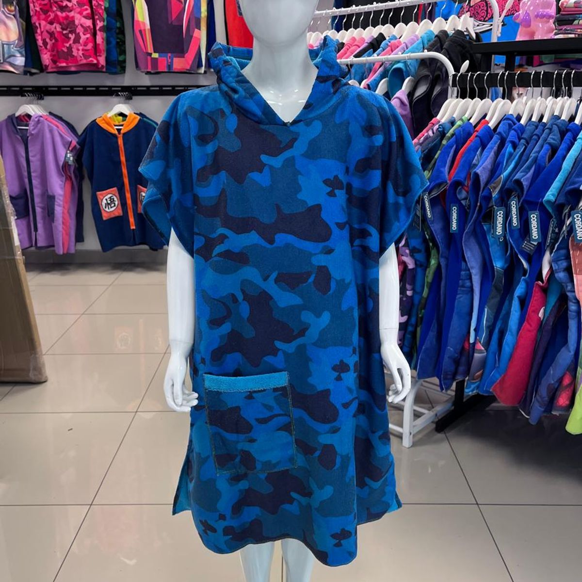 GENERICO - TOALLA CAMBIADOR CORDANO TALLA S RANGER 9 A 11 AÑOS AZUL.