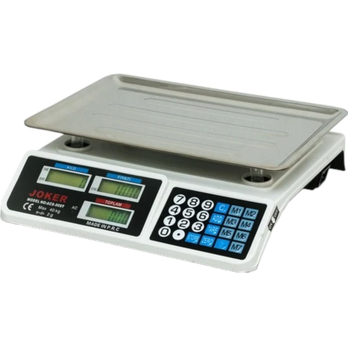 OEM - Balanza Digital Recargable De Mercado Hasta 40kg