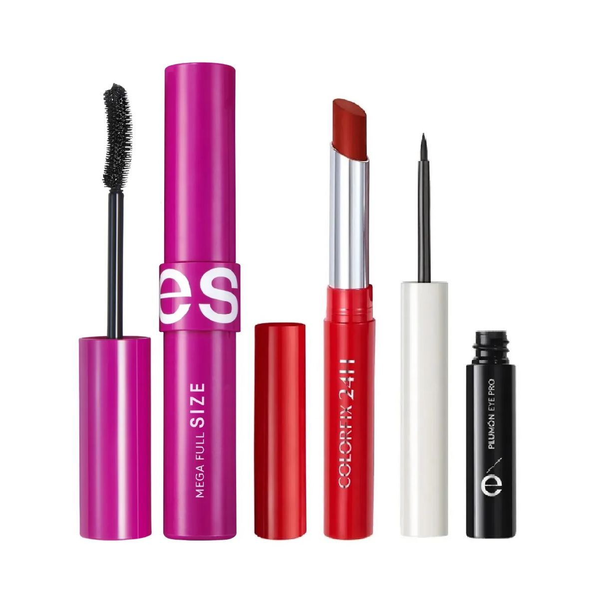 Esika - Pack Mega Full size + delineador liquido plumon y labial