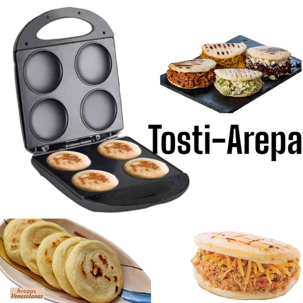 OEM - Horno Eléctrico 4 Anafes Convección Grill ANTIADHERENTE