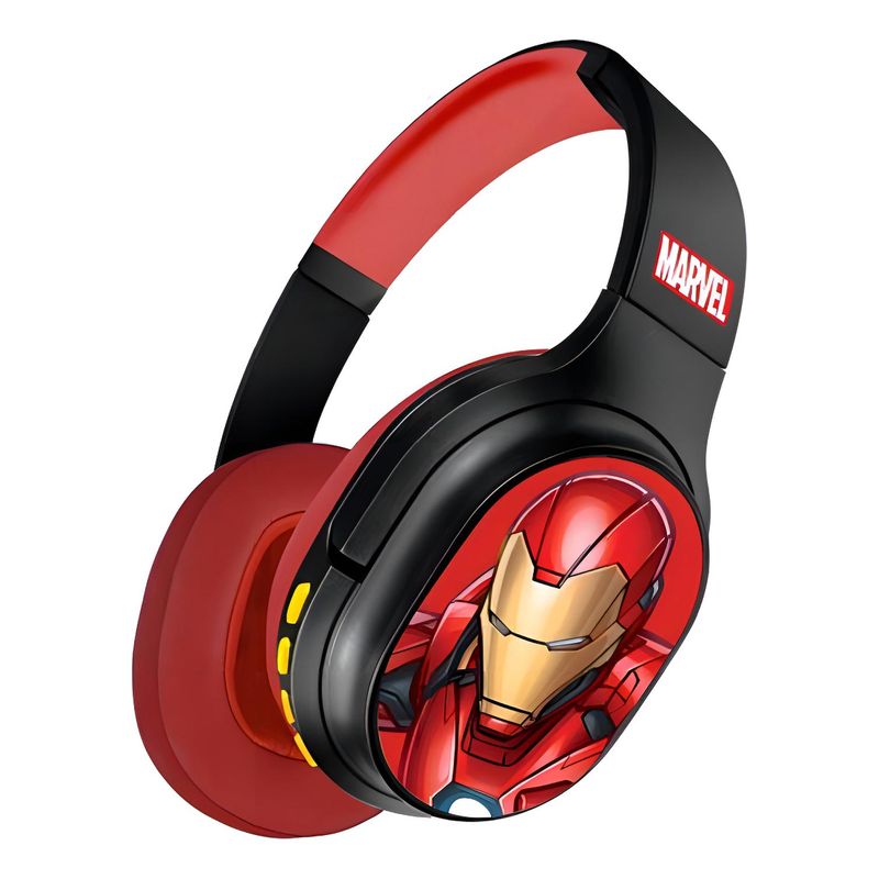 XTECH - Audífono Gamer Inalámbrico Xtech Marvel Iron Man Negro
