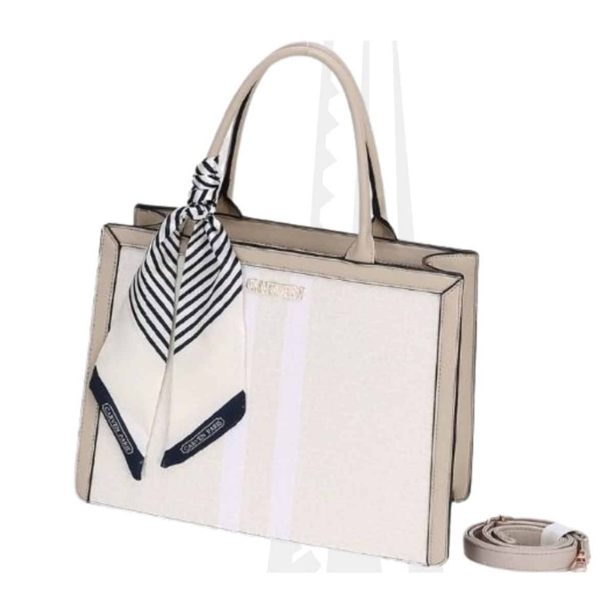 GENERICO - Cartera para mujer tote A4 Carven Paris Tx