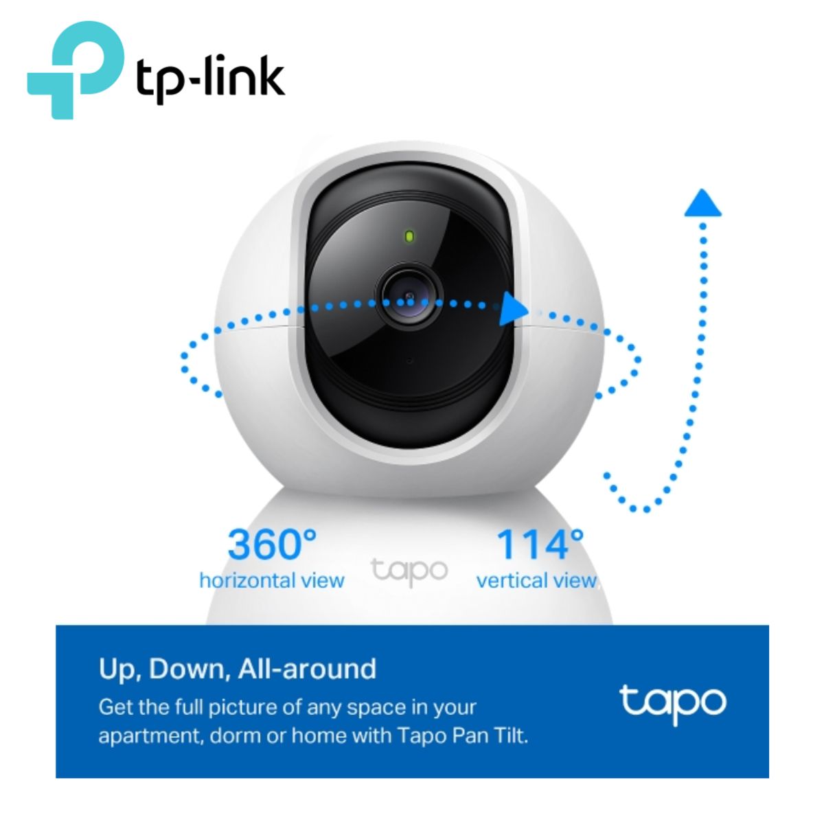 TP LINK - Cámara de seguridad Wi-Fi 2K TAPO C210 Tp-Link