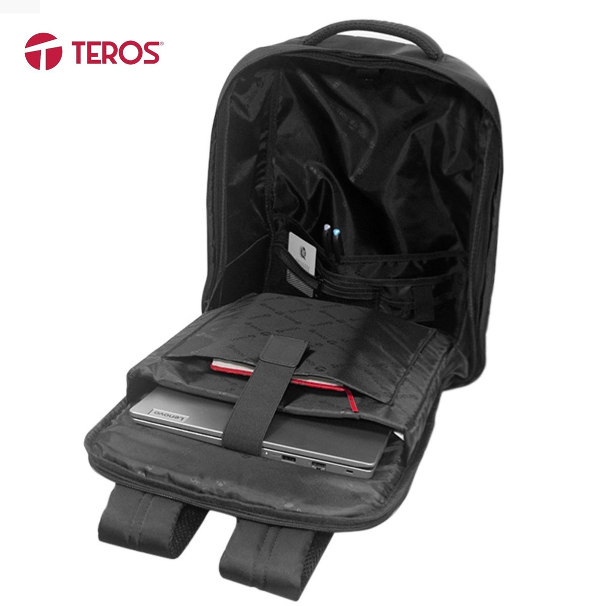 TEROS - MOCHILA TEROS TE - ACS9024BR POLIESTER 16 NEGRO