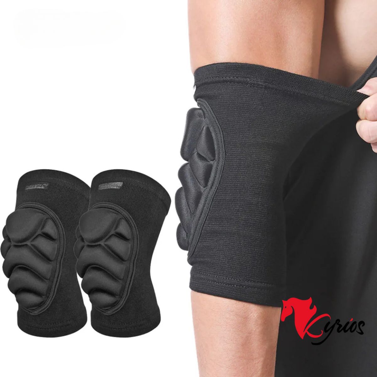 NO LOGO - PAR DE CODERAS ACOLCHADAS PARA DEPORTE TALLA ESTANDAR