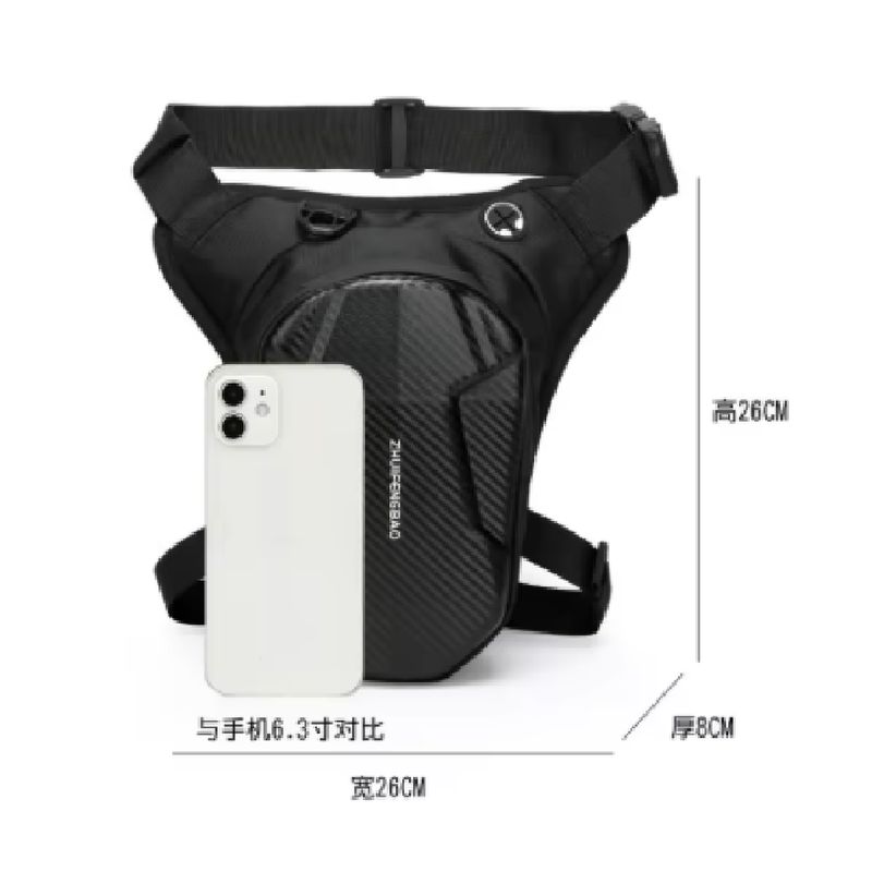 GENERICO - Canguro Muslera De Pierna Para Moto Impermeable