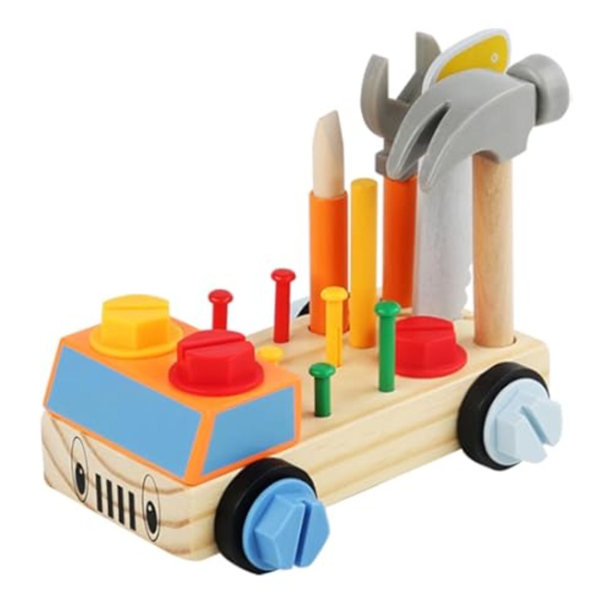 GENERICO - Juego de Tablero Montessori con Destornillador y Martill