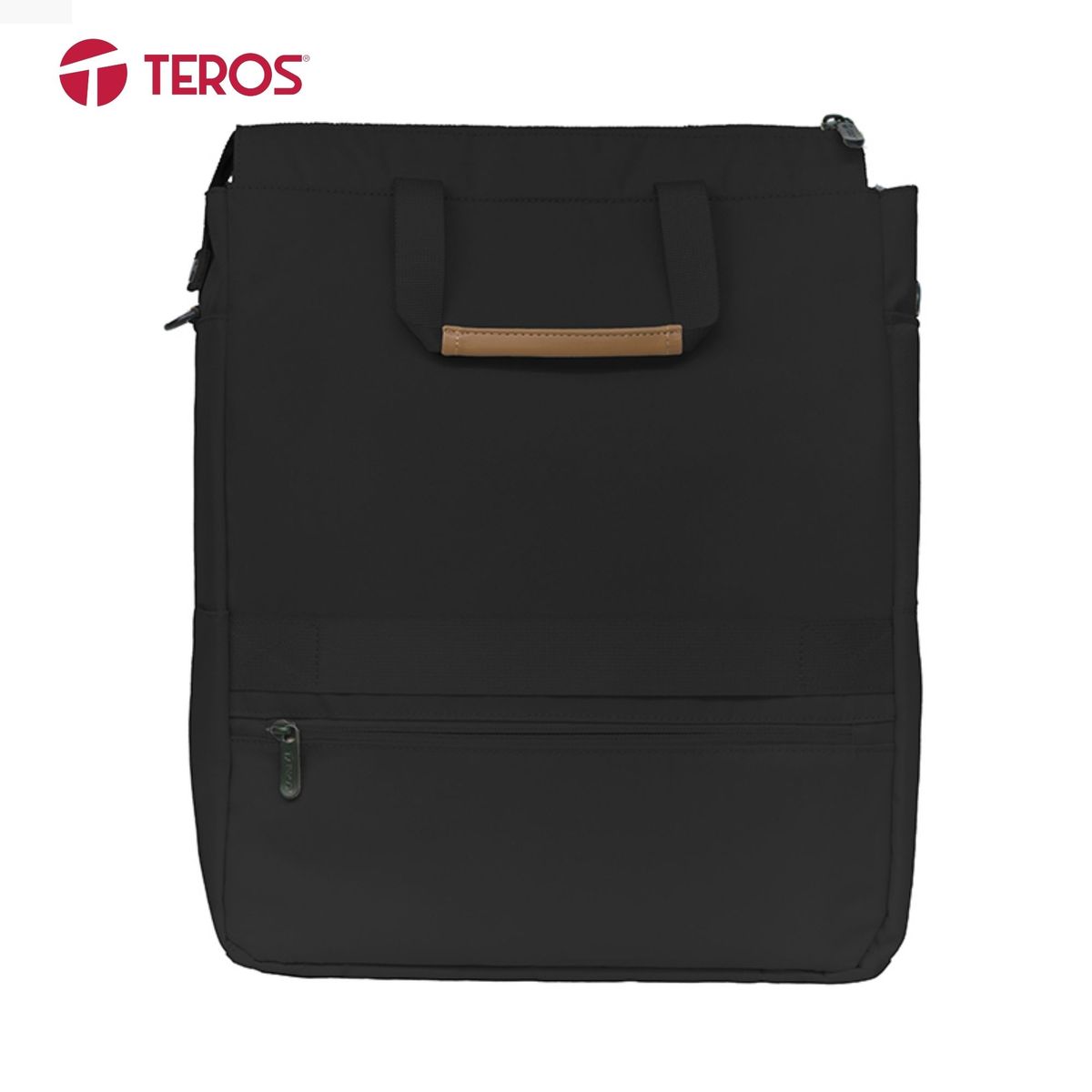 TEROS - BOLSO DE HOMBRO TEROS ROSSAN BLACK TE-9031BK NOTEBOOKS 15.6 PULG
