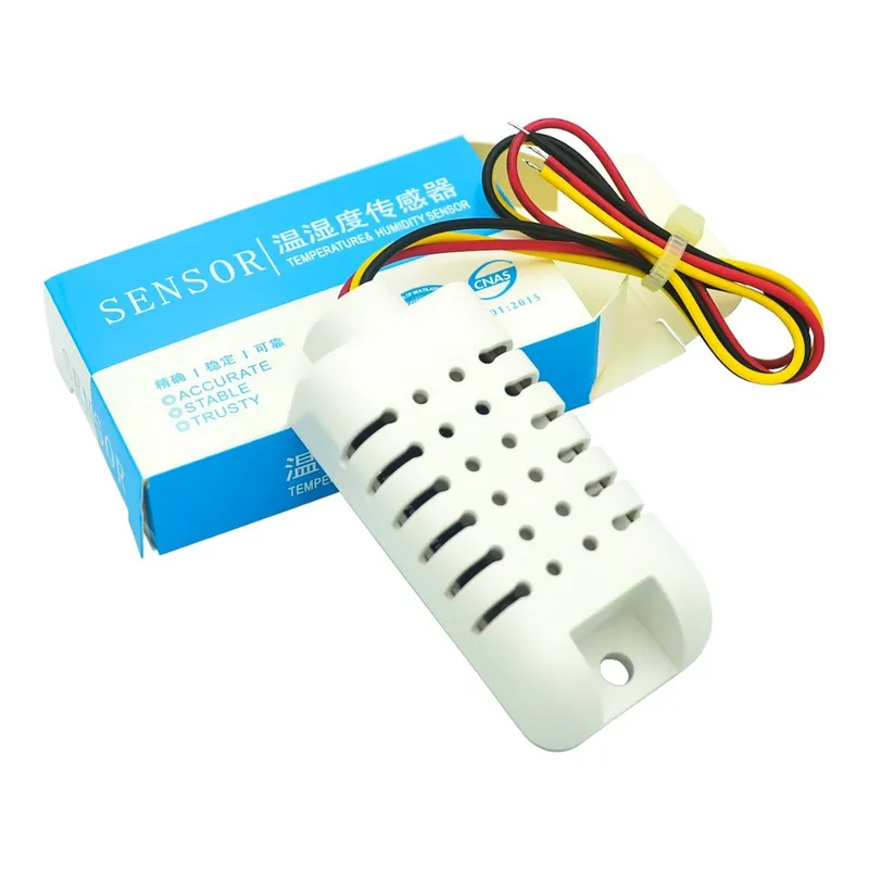 GENERICO - Sensor de Temperatura y Humedad AM2302B DHT22 Alta Precisión