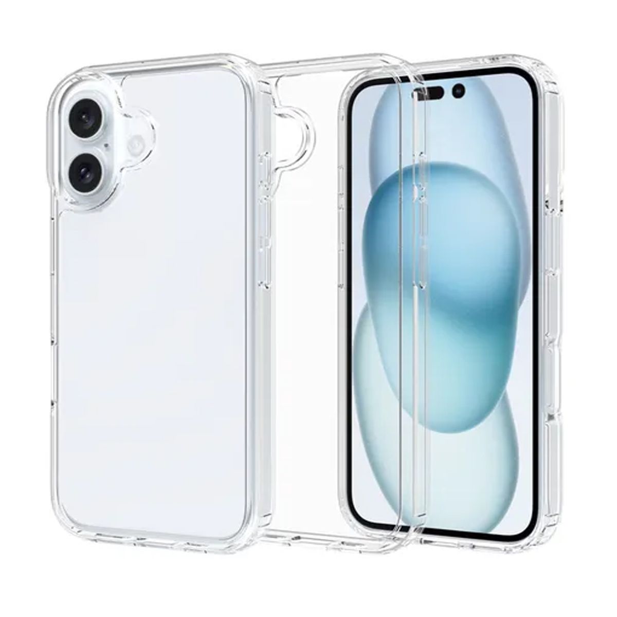 GENERICO - Funda Transparente Compatible con iPhone 16