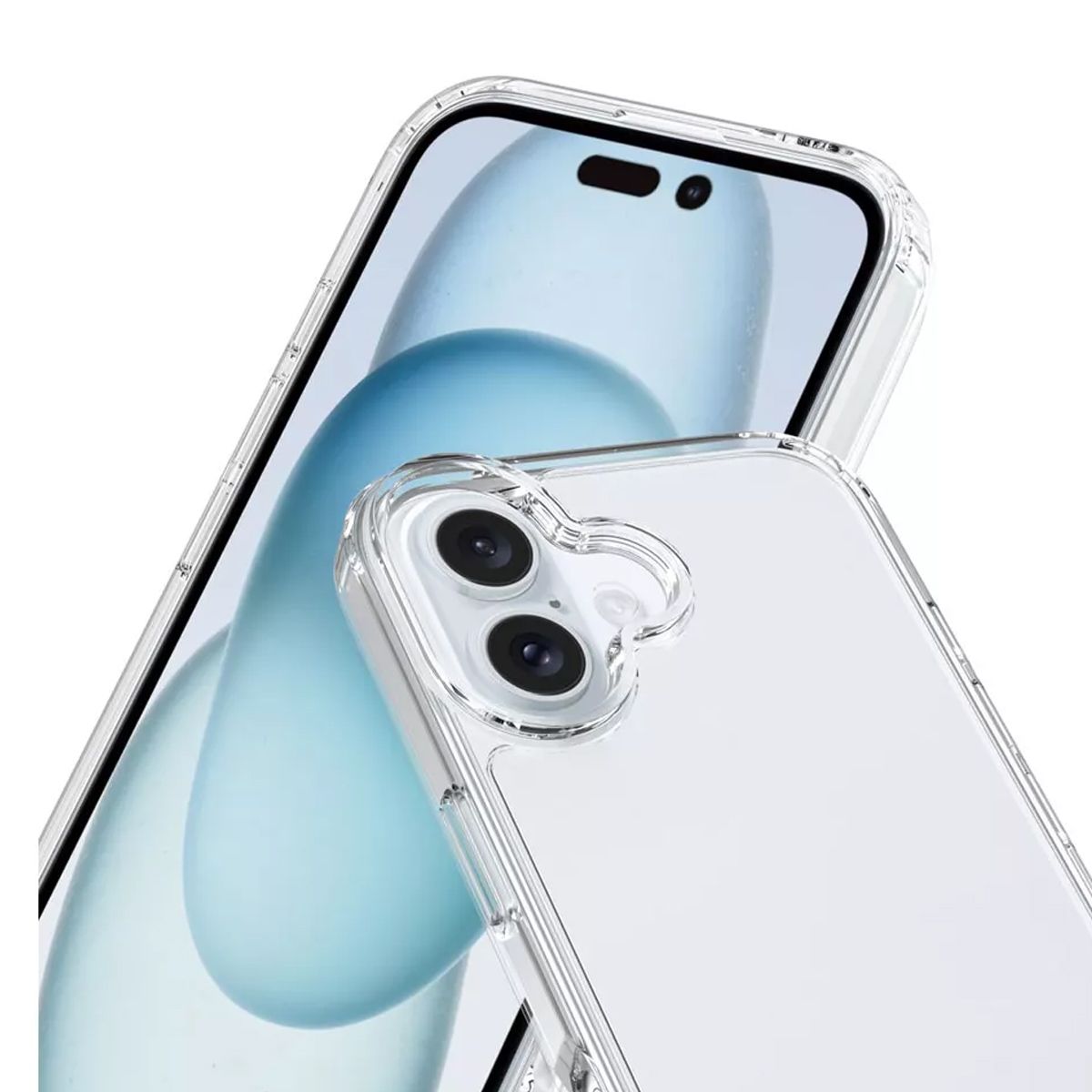 GENERICO - Funda Transparente Compatible con iPhone 16