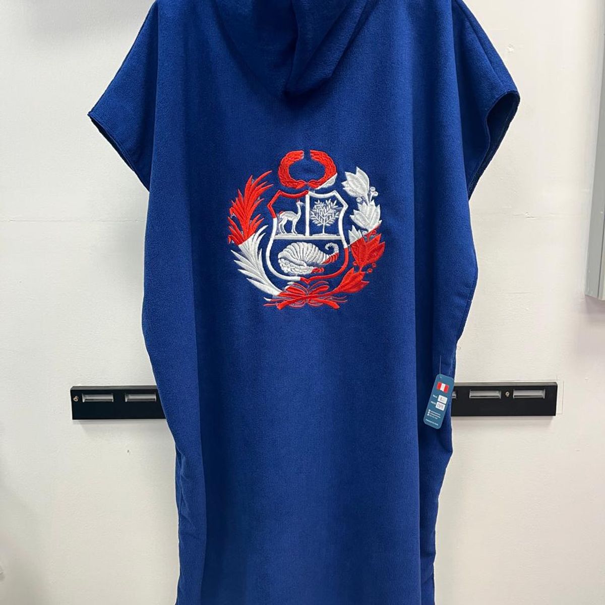 GENERICO - TOALLA CAMBIADOR CORDANO ESCUDO AZUL ML ADULTO UNISEX