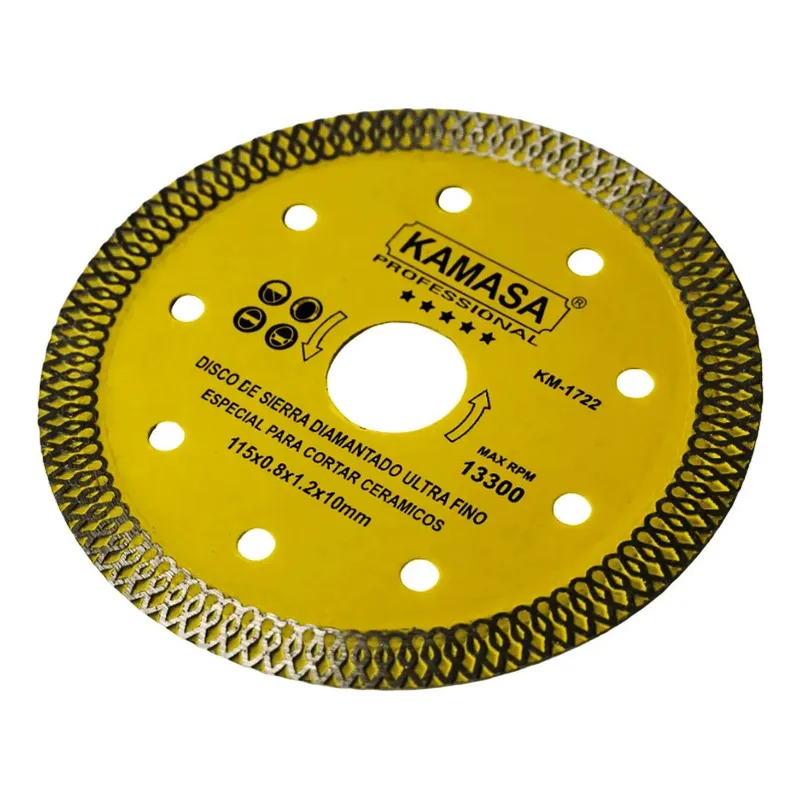 KAMASA - Disco Diamantado KAMASA Porcelanato Ultrafino 4 1/2 115m