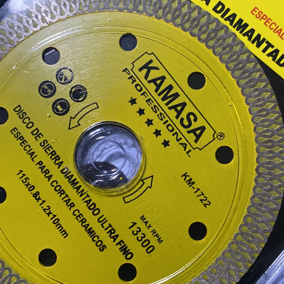 KAMASA - Disco Diamantado KAMASA Porcelanato Ultrafino 4 1/2 115m